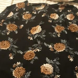 Forever 21 floral shirt
